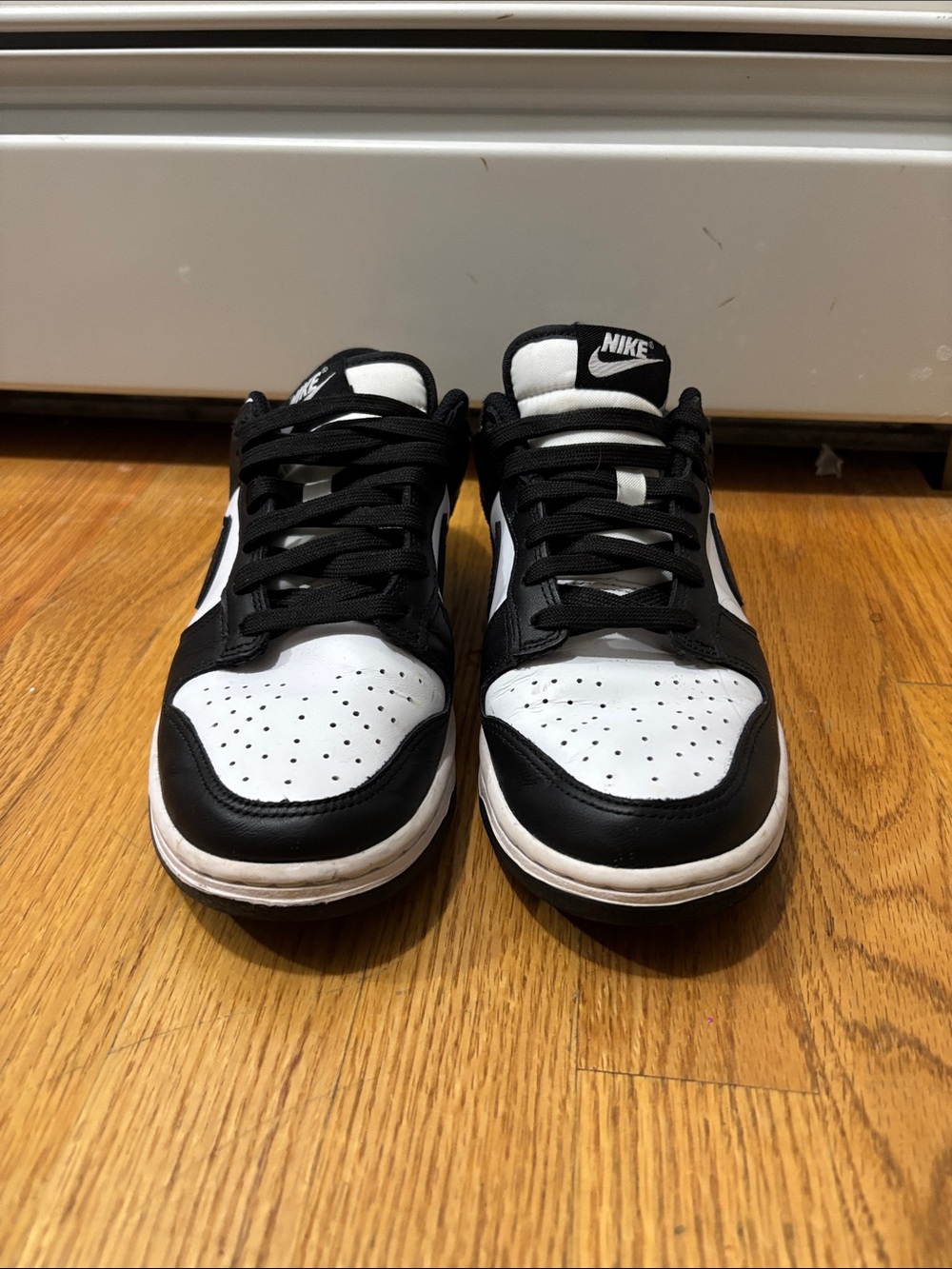 Nike Women’s Black and White Low-Top Sneakers